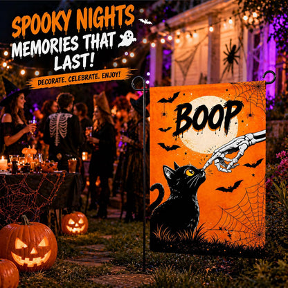 BOOP Halloween Garden Flag