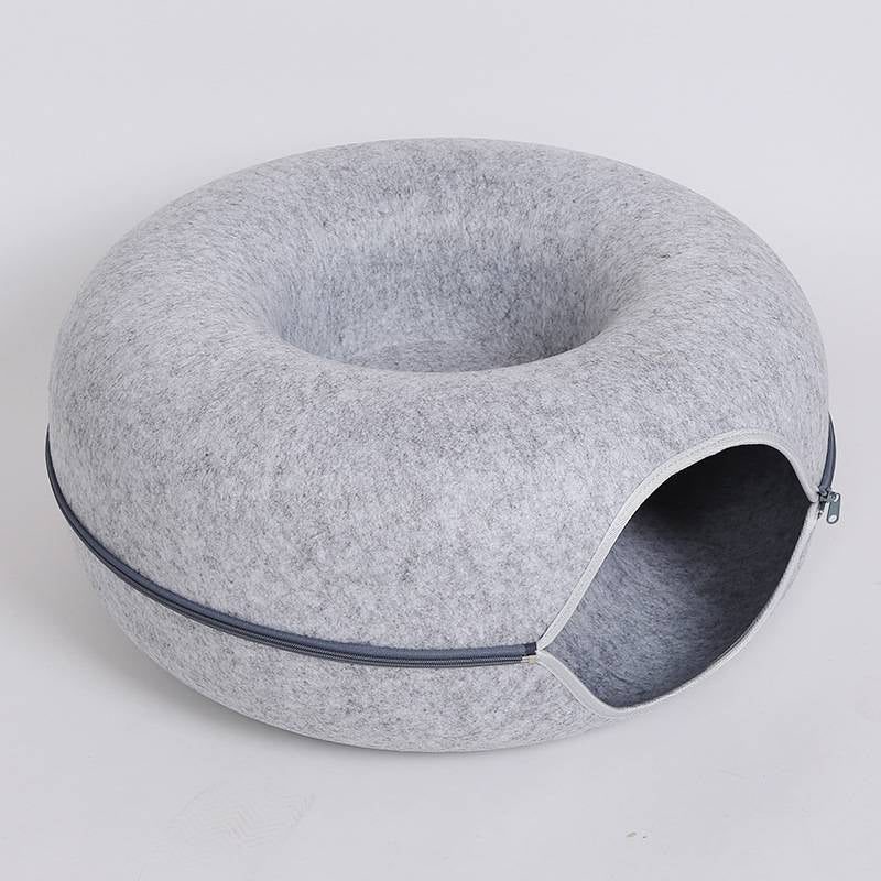 Felt Cat Tunnel Scratcher
