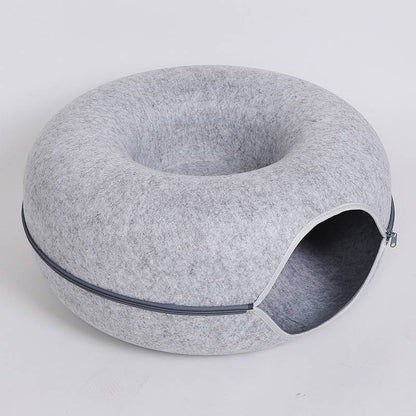 Felt Cat Tunnel Scratcher