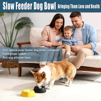 Dog Enrichment Bowl, Lick and Roll