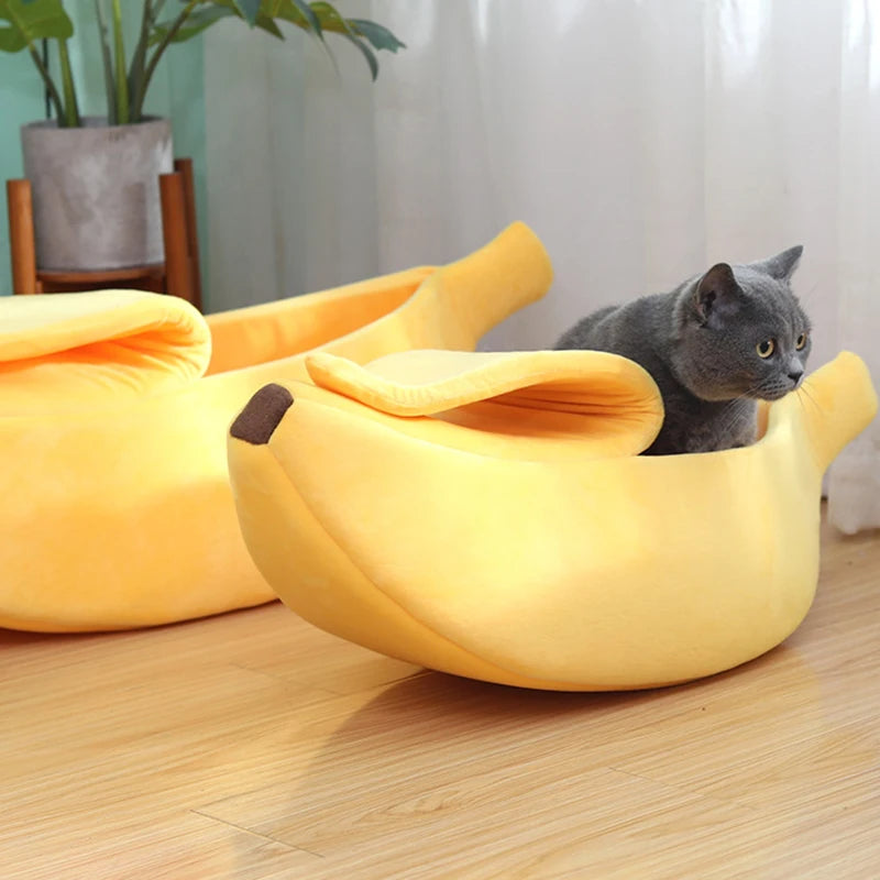 Banana Pet Bed for Small Pets