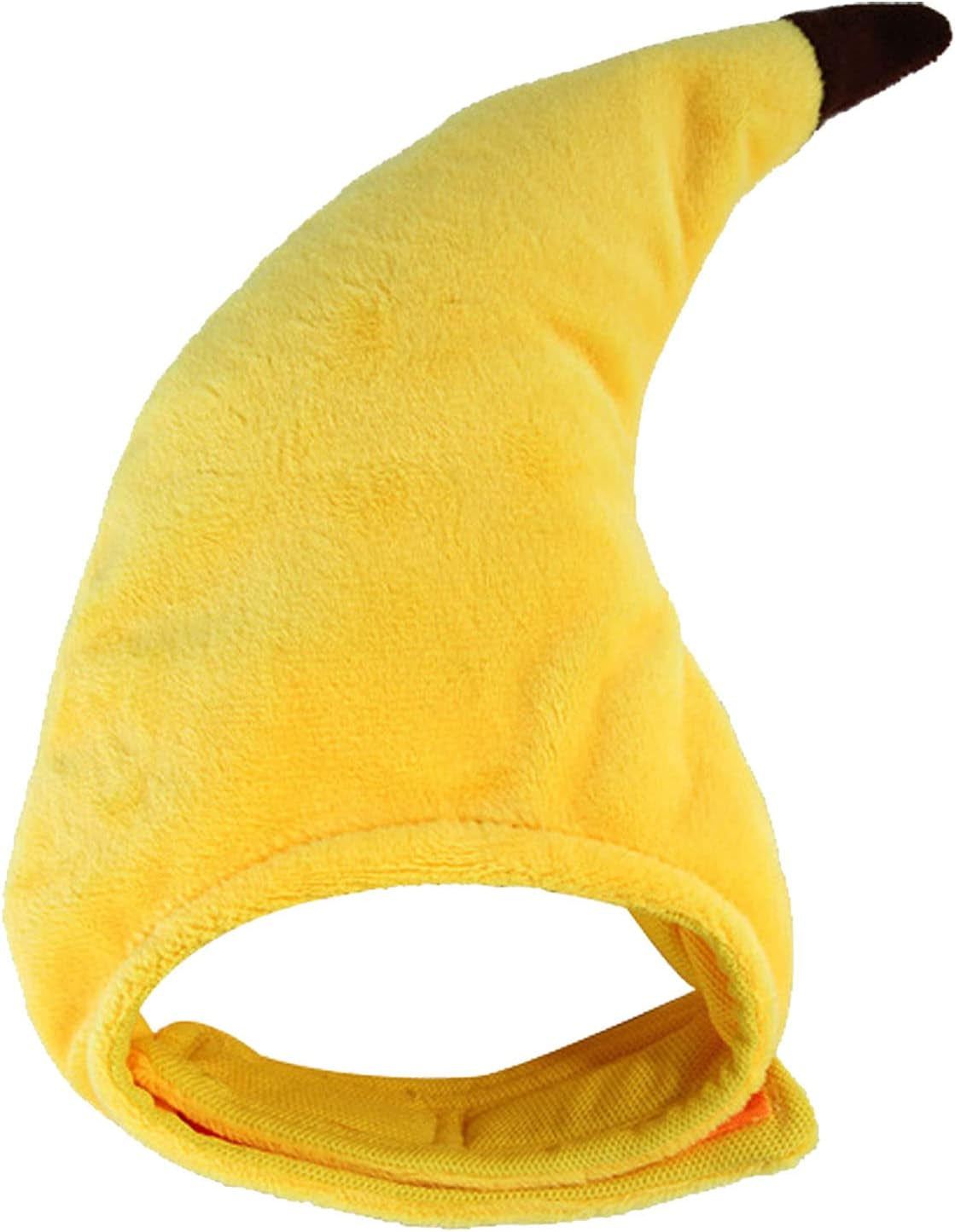 Small Pet Banana Hat Costume
