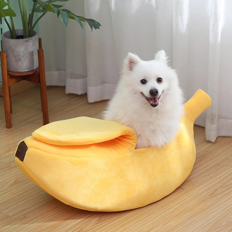 Banana Pet Bed for Small Pets