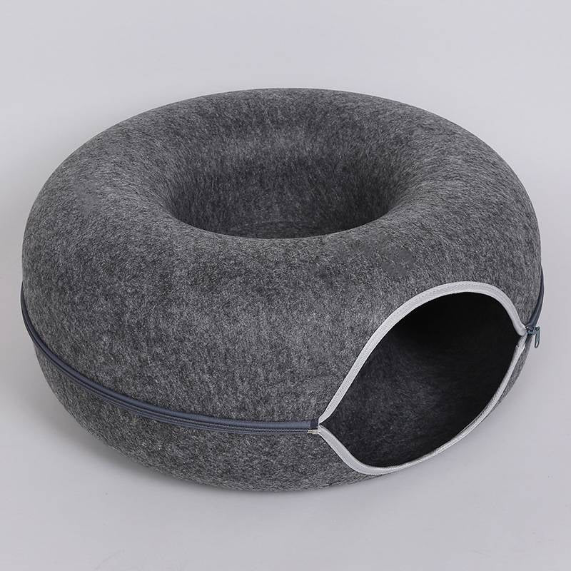 Felt Cat Tunnel Scratcher