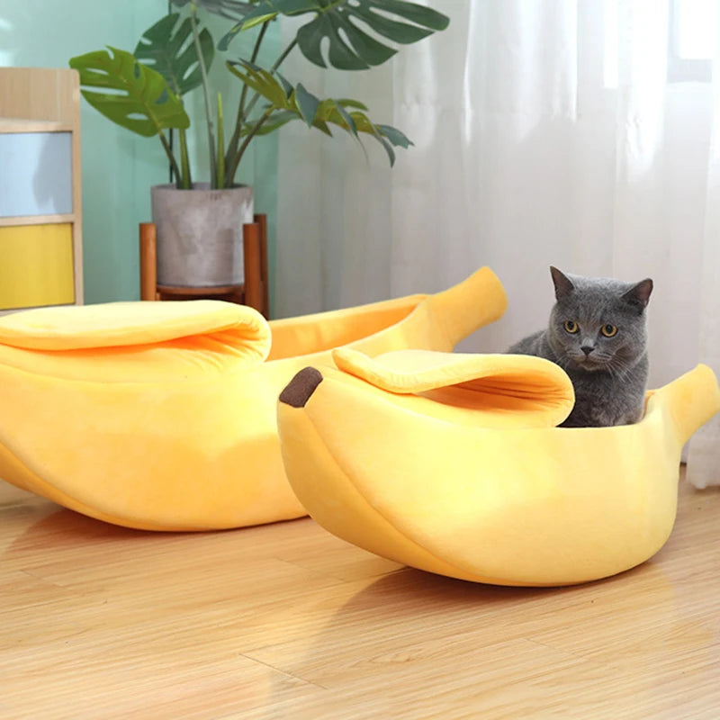 Banana Pet Bed for Small Pets