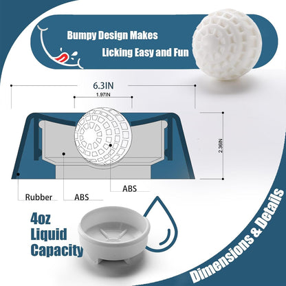 Dog Enrichment Bowl, Lick and Roll