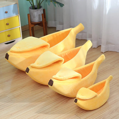 Banana Pet Bed for Small Pets