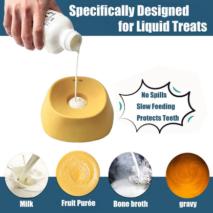 Dog Enrichment Bowl, Lick and Roll