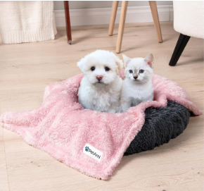 Fluffy Sherpa Waterproof Pet Blanket