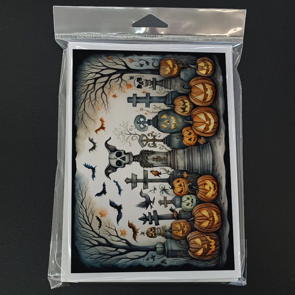 Spooky Halloween Greeting Cards (Blank Inside)