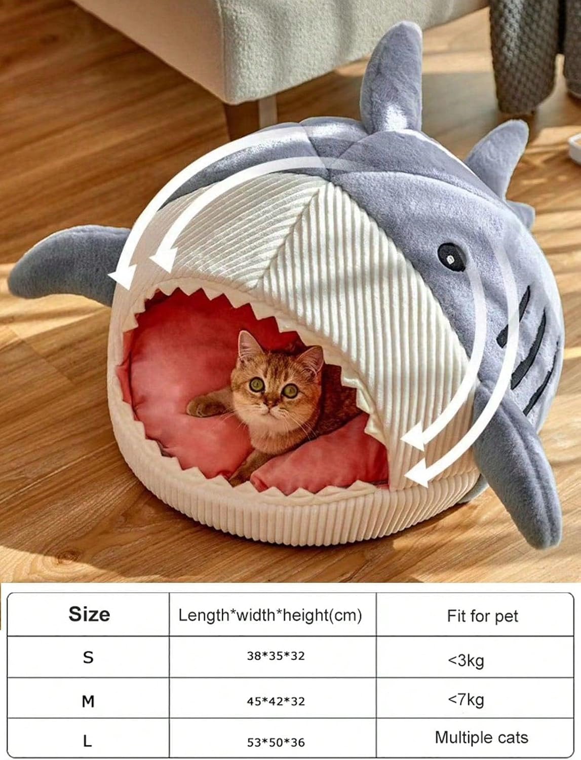 Shark Small Pet Cave