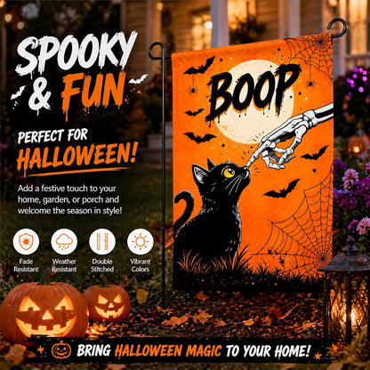 BOOP Halloween Garden Flag
