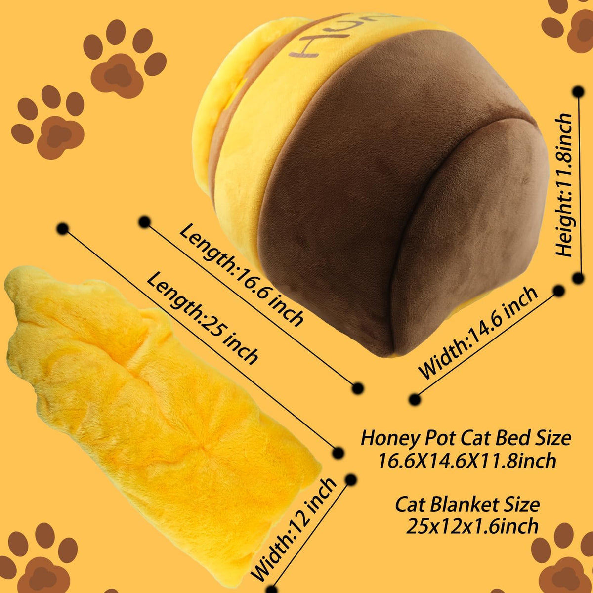 Honey Pot Cave Bed for Small Pets