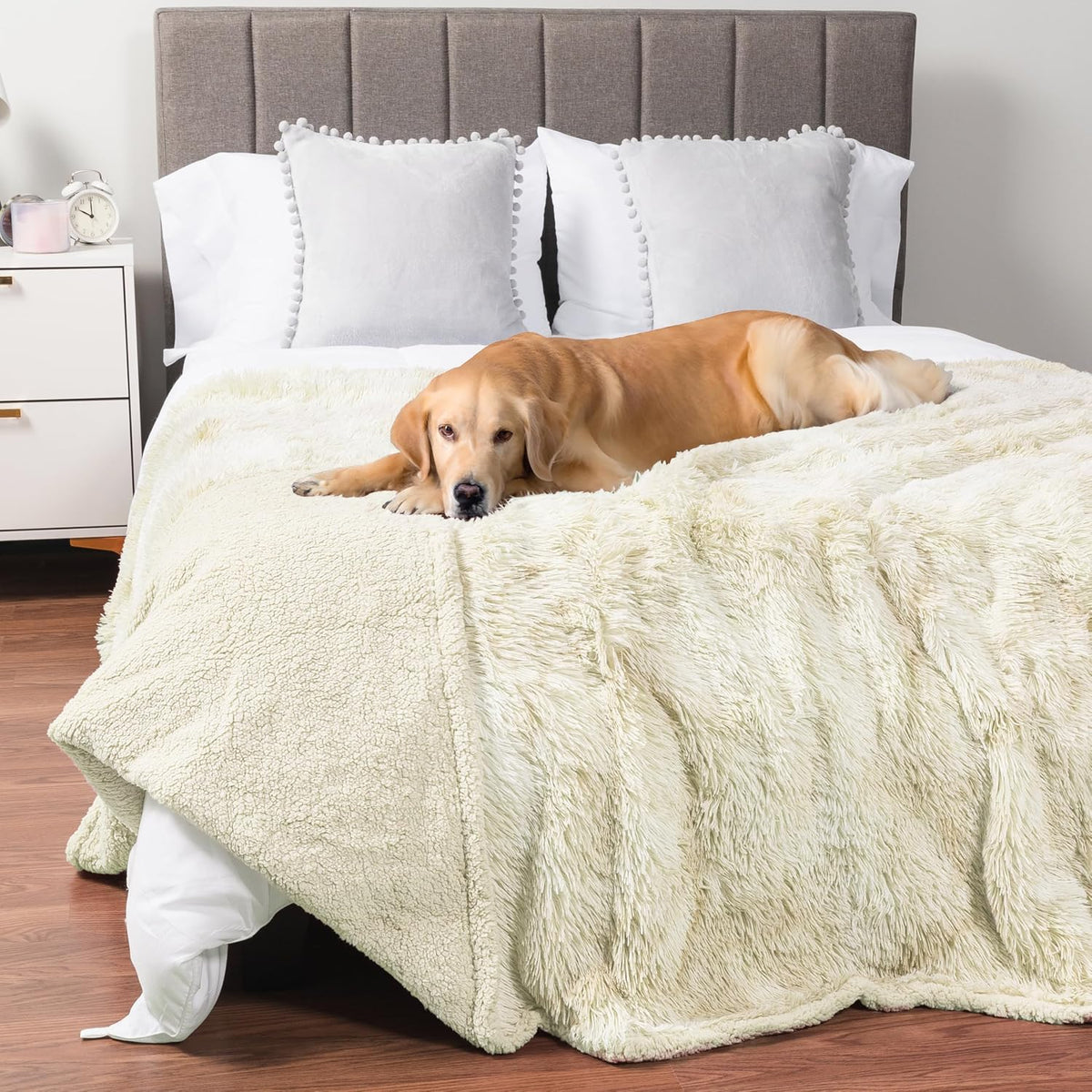 Fluffy Sherpa Waterproof Pet Blanket