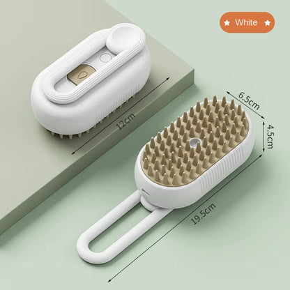 Steam Pet Brush for Removing Tangled and Loose Hair