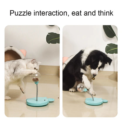 Pet Puzzle Food Ball Interactive Treat Dispensing Toy