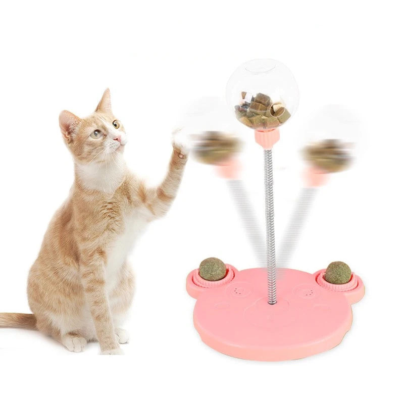 Pet Puzzle Food Ball Interactive Treat Dispensing Toy