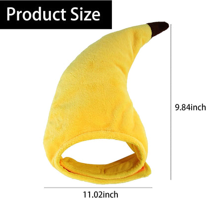 Small Pet Banana Hat Costume