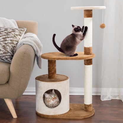 3-Tier Cat Tree with Cave