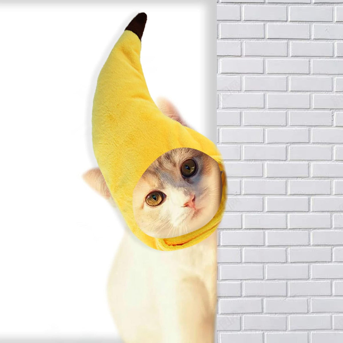 Small Pet Banana Hat Costume