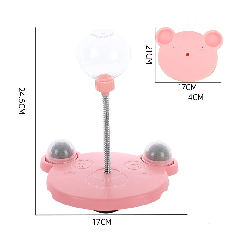 Pet Puzzle Food Ball Interactive Treat Dispensing Toy