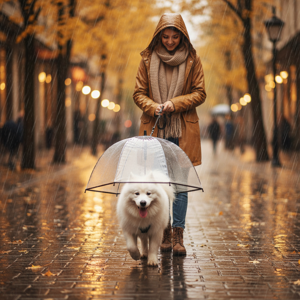 Dog Umbrella lifestyle