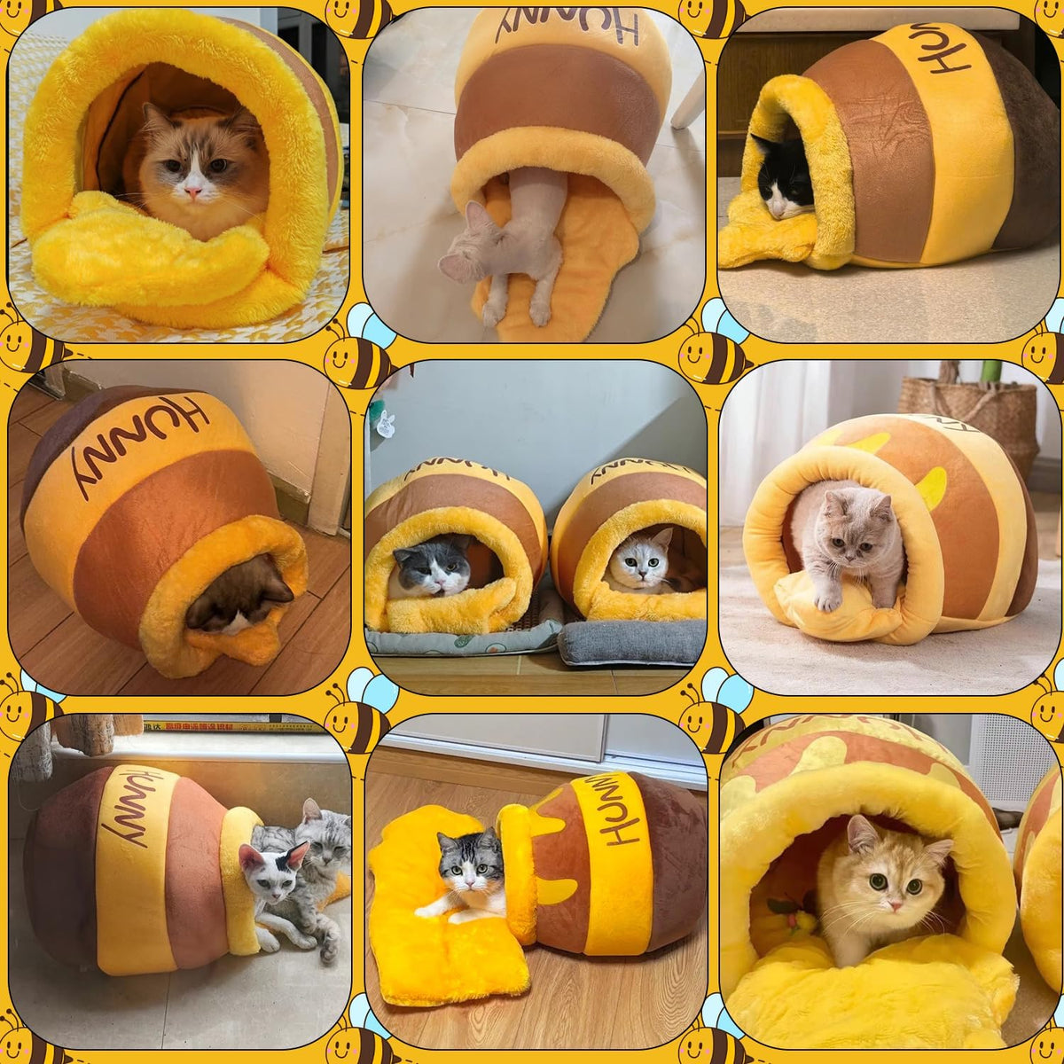 Honey Pot Cave Bed for Small Pets
