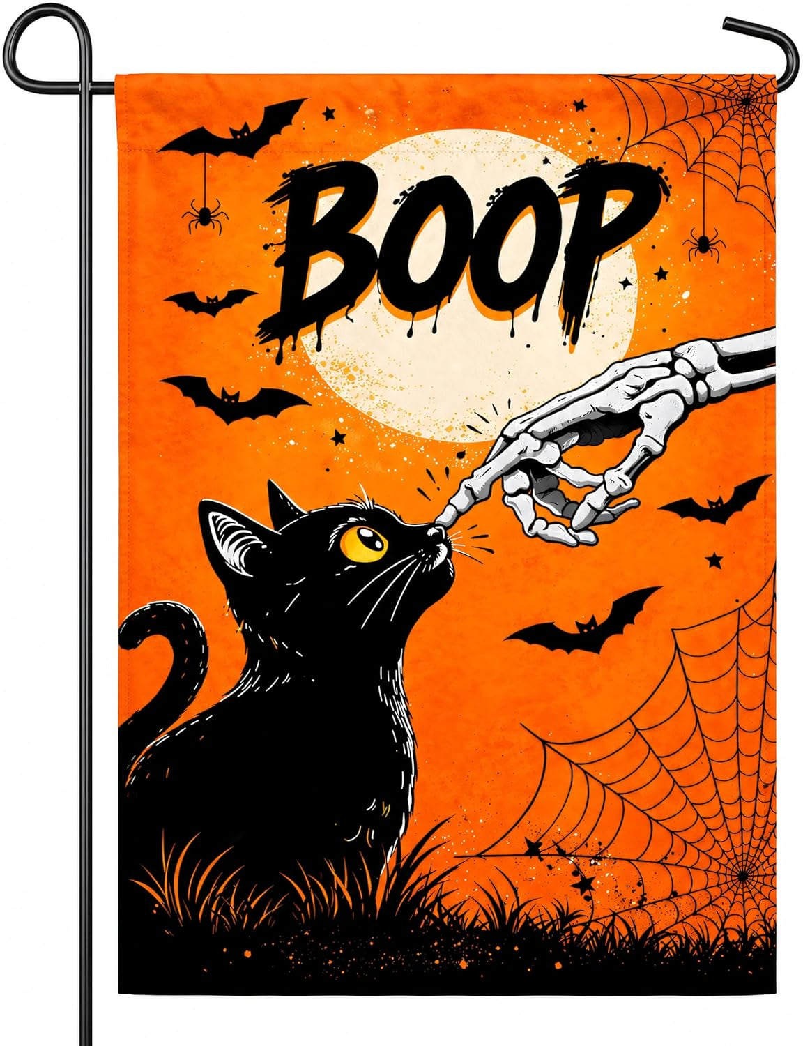 BOOP Halloween Garden Flag
