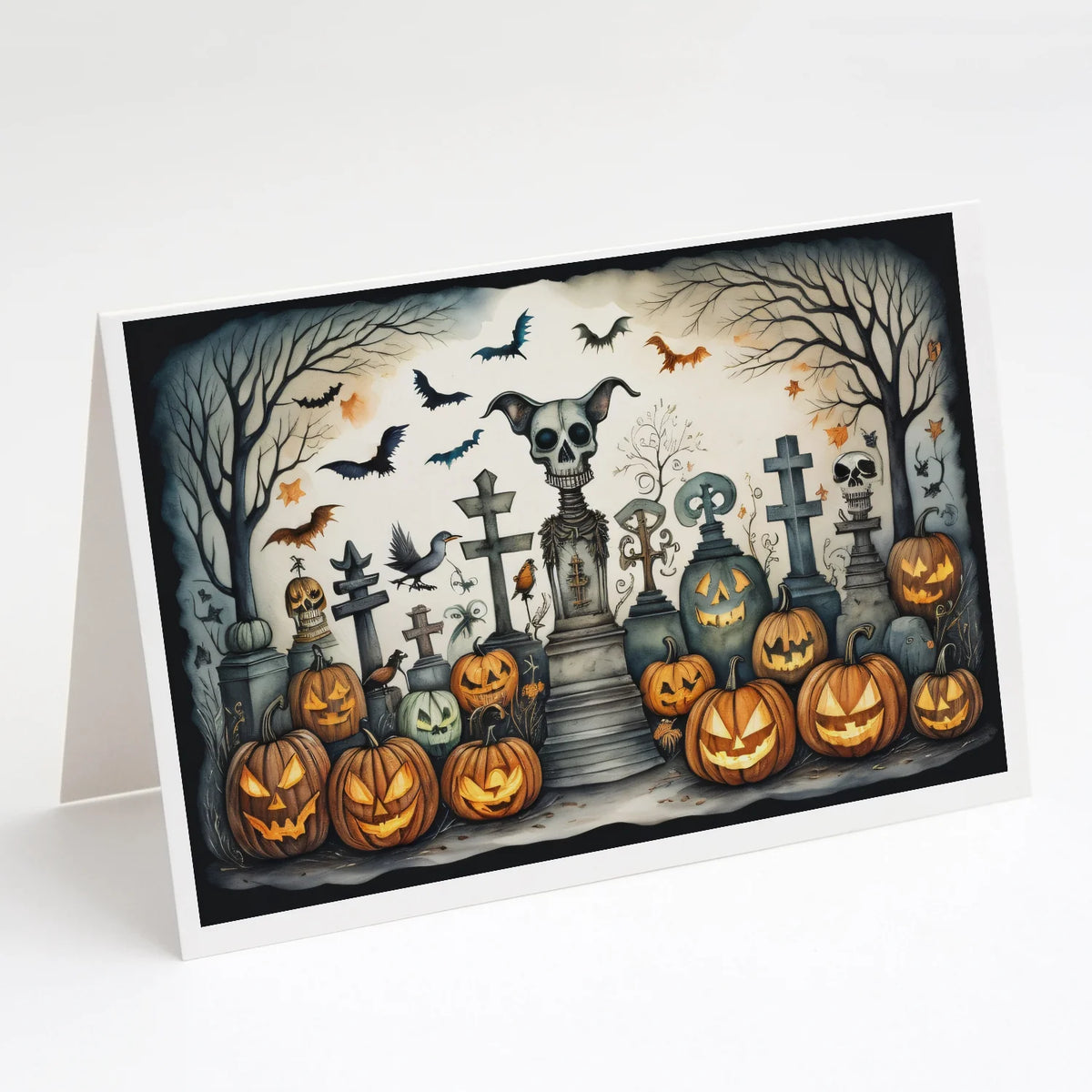 Spooky Halloween Greeting Cards (Blank Inside)